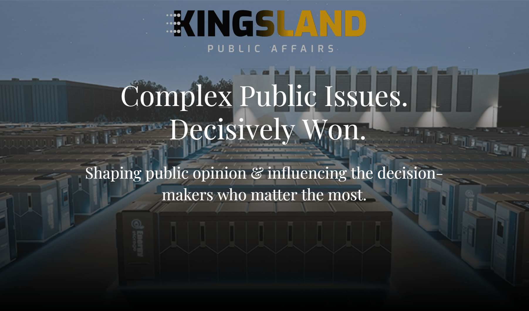 Screenshot of https://kpastrategy.com